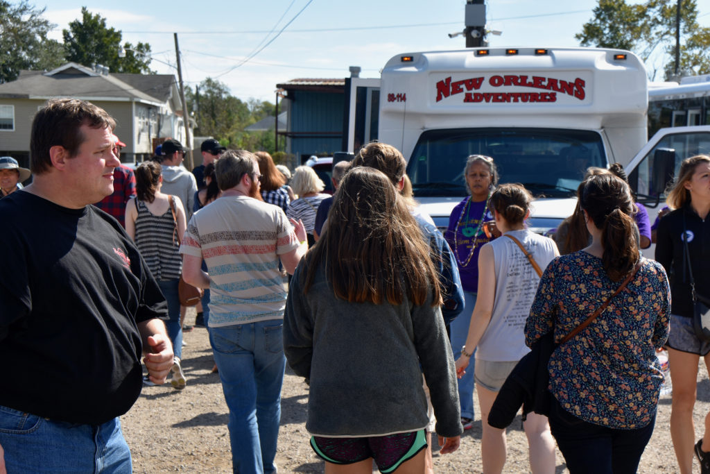 happy customers after their airboat tours